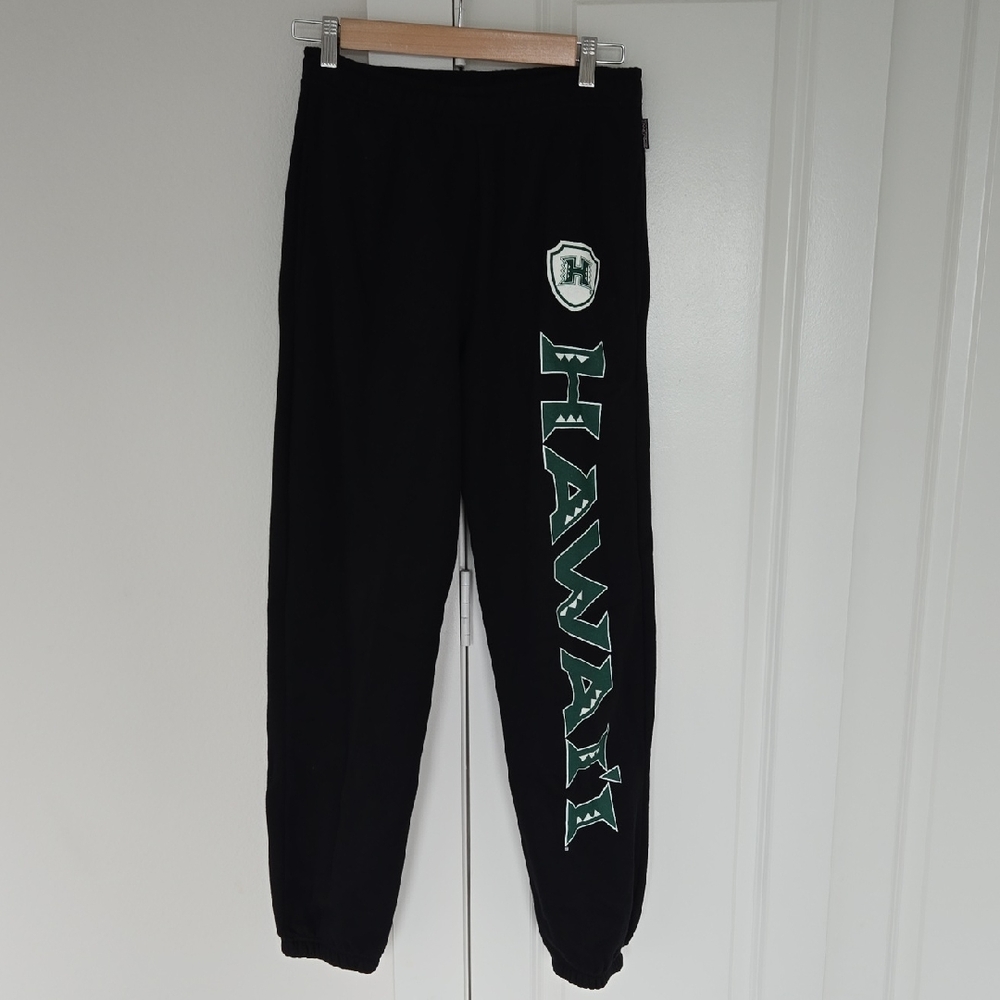 Jansport Black University Of Hawaii Men's Fleece Joggers